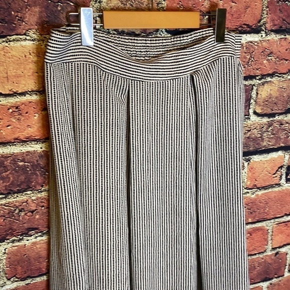 Max Studio Midi Flow Black & White Skirt Size L - Picture 3 of 7